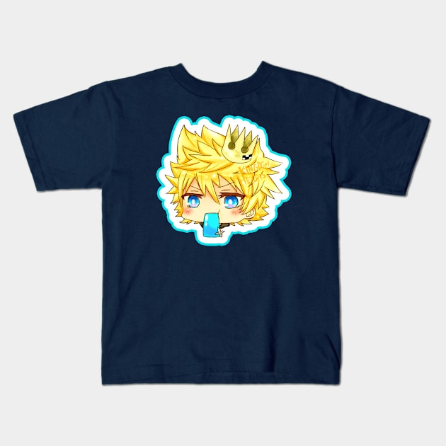 Roxas Seasalt Ice King Kids T-Shirt by candypiggy